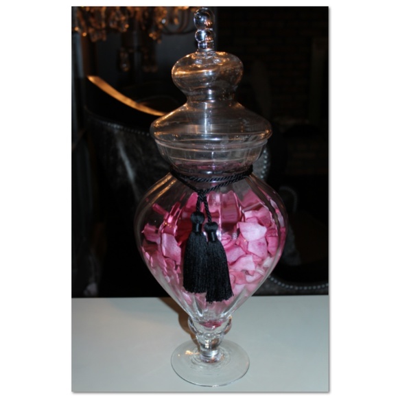 Pottery Barn Other - Pottery Barn Clear Glass Apothecary Jar Display